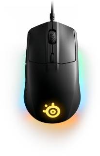 Мышка SteelSeries Rival 3 Black USB 62513