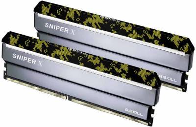 Память G.Skill SniperX Urban Camo DDR4 16GB (2x8GB) 3000MHz CL16 Kit F4-3200C16D-16GSXKB