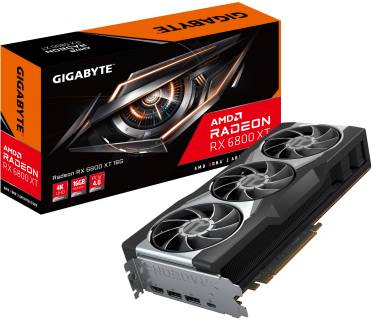 Видеокарта Gigabyte Radeon RX 6800 XT 16GB GV-R68XT-16GC-B