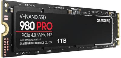 Внутренний HDD/SSD Samsung 980 PRO 1TB NVMe 1.3c PCIe Gen 4.0 x4 V-NAND 3-bit MLC MZ-V8P1T0BW