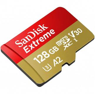 Карта памяти SanDisk Extreme microSDXC 128GB SDSQXA1-128G-GN6MN
