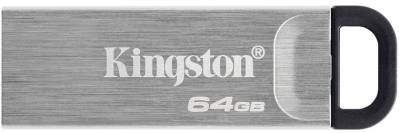 Флеш-память USB Kingston DataTraveler Kyson 64GB Silver/Black USB 3.2 DTKN/64GB