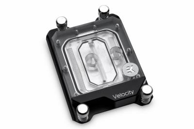 Кулер EKWB EK-Velocity sTR4 - Nickel + Plexi (3831109802304)