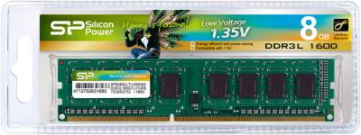 Оперативная память Silicon Power DDR3 8GB 1600MHz CL11 SP008GLLTU160N02