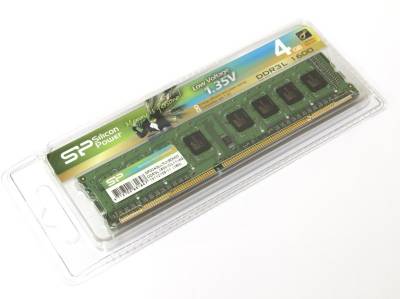 Оперативная память Silicon Power DDR3 4GB 1600Mhz CL11 SP004GLLTU160N02