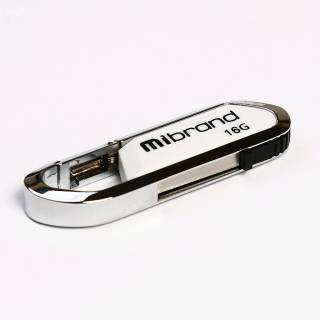 Флеш-память USB Mibrand Alligator 16GB White USB 2.0 MI2.0/AL16U7W
