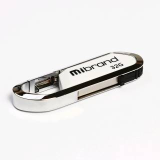 Флеш-память USB Mibrand Alligator 32GB White USB 2.0 MI2.0/AL32U7W