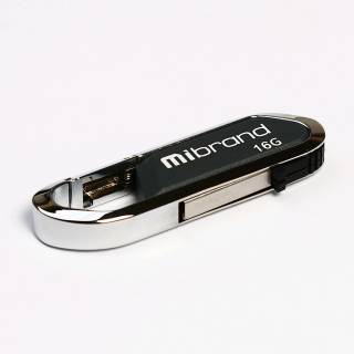 Флеш-память USB Mibrand Alligator 16GB Grey USB 2.0 MI2.0/AL16U7G