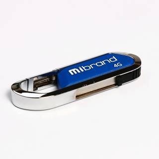 Флеш-память USB Mibrand Alligator 4GB Blue USB 2.0 MI2.0/AL4U7U