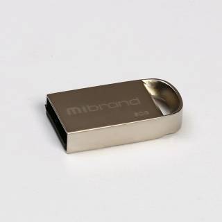 Флеш-память USB Mibrand Lynx 8GB Silver USB 2.0 MI2.0/LY8M2S