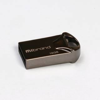 Флеш-память USB Mibrand Hawk 16GB Black USB 2.0 MI2.0/HA16M1B