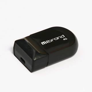 Флеш-память USB Mibrand Scorpio 4GB Black USB 2.0 MI2.0/SC4M3B