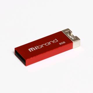 Флеш-память USB Mibrand Chameleon 8GB Red USB 2.0 MI2.0/CH8U6R