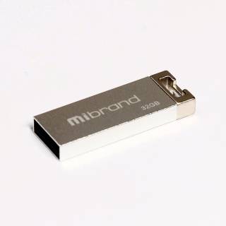Флеш-память USB Mibrand Chameleon 32GB Silver USB 2.0 MI2.0/CH32U6S