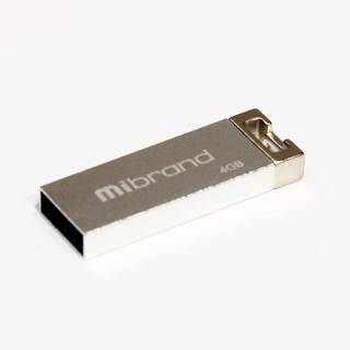 Флеш-память USB Mibrand Chameleon 4GB Silver USB 2.0 MI2.0/CH4U6S