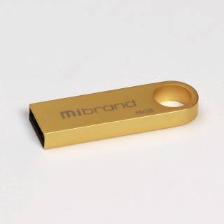 Флеш-память USB Mibrand Puma 16GB Gold USB 2.0 MI2.0/PU16U1G