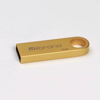 Флеш-память USB Mibrand Puma 4GB Gold USB 2.0 MI2.0/PU4U1G