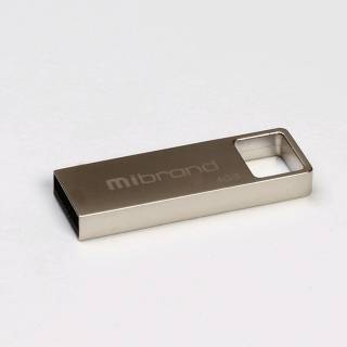 Флеш-память USB Mibrand Shark 4GB Silver USB 2.0 MI2.0/SH4U4S