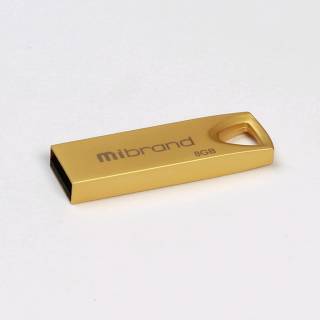 Флеш-память USB Mibrand Taipan 8GB Gold USB 2.0 MI2.0/TA8U2G