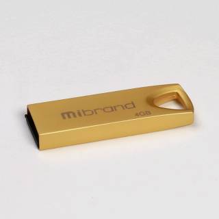 Флеш-память USB Mibrand Taipan 4GB Gold USB 2.0 MI2.0/TA4U2G