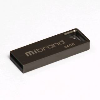 Флеш-память USB Mibrand Stingray 64GB Grey USB 2.0 MI2.0/ST64U5G