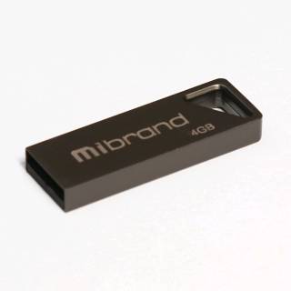 Флеш-память USB Mibrand Stingray 4GB Grey USB 2.0 MI2.0/ST4U5G
