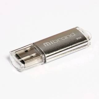 Флеш-память USB Mibrand Cougar 8GB Silver USB 2.0 MI2.0/CU8P1S
