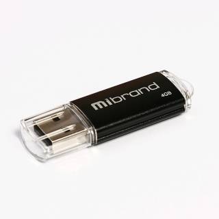 Флеш-память USB Mibrand Cougar 4GB Black USB 2.0 MI2.0/CU4P1B