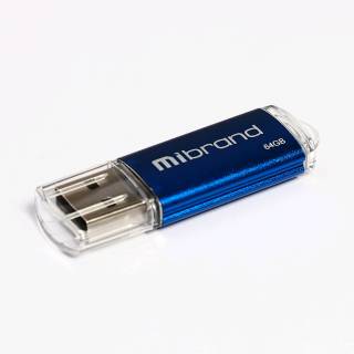 Флеш-память USB Mibrand Cougar 64GB Blue USB 2.0 MI2.0/CU64P1U