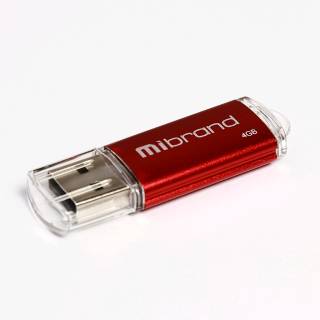 Флеш-память USB Mibrand Cougar 4GB Red USB 2.0 MI2.0/CU4P1R