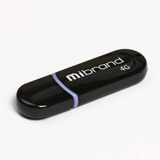 Флеш-память USB Mibrand Panther 4GB Black USB 2.0 MI2.0/PA4P2B