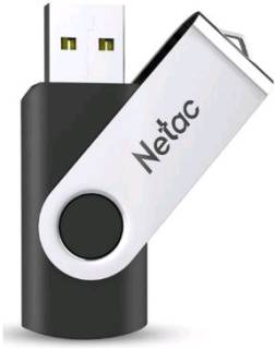 Флеш-память USB Netac U505 16GB Black/Silver USB 2.0 NT03U505N-016G-20BK