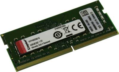 Оперативная память Kingston So-Dimm DDR4 16GB 3200MHz CL19 KCP432SS8/16