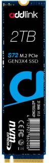 Внутренний HDD/SSD AddLink S72 SSD 2TB M.2 2280 NVMe GEN3 x4 3D QLC ad2TBS72M2P