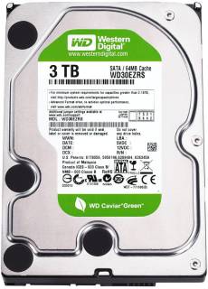 Внутренний HDD/SSD Western Digital Caviar Green WD30EZRSDTL