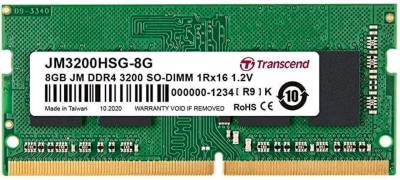 Оперативная память Transcend So-Dimm DDR4 8GB 3200MHz CL22 JM3200HSG-8G