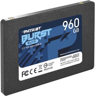 Внутренний HDD/SSD Patriot Burst Elite 960GB TLC PBE960GS25SSDR