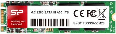 Внутренний HDD/SSD Silicon Power A55 1TB M.2 2280 TLC SP001TBSS3A55M28