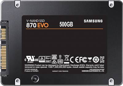 Внутренний HDD/SSD Samsung 870 EVO 500GB MLC MZ-77E500BW