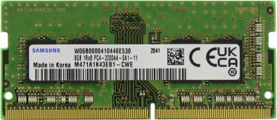 Оперативная память Samsung So-Dimm DDR4 8GB 3200MHz CL22 M471A1K43EB1-CWE