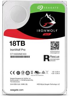 Внутренний HDD/SSD Seagate IronWolf 18TB 7200rpm 256MB ST18000NE000