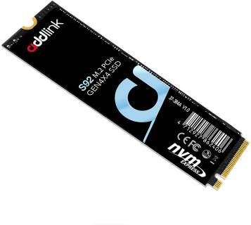 Внутренний HDD/SSD AddLink S92 1TB M.2 2280 NVMe 1.3 PCIe GEN4 x4 3D QLC ad1TBS92M2P