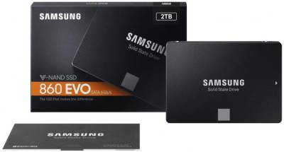 Внутренний HDD/SSD Samsung 870 EVO 2TB 3bit MLC MZ-77E2T0BW