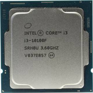 Процессор Intel Core i3-10100F Tray CM8070104291318