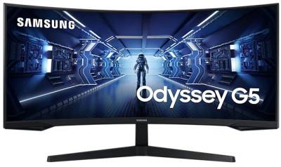 Монитор Samsung Odyssey G5 (LC34G55TWWIXCI)