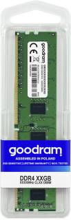 Оперативная память Goodram DDR4 16GB 2666MHz CL19 GR2666D464L19S/16G