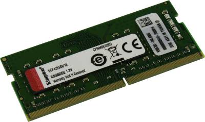Оперативная память Kingston So-Dimm DDR4 16GB 2933MHz CL21 KCP429SS8/16