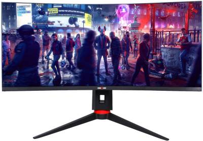 Монитор QUBE 34 Overlord C34UQ144 Black