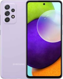 Смартфон Samsung Galaxy A52 4/128 Duos (SM-A525FLVDSEK) Light Violet