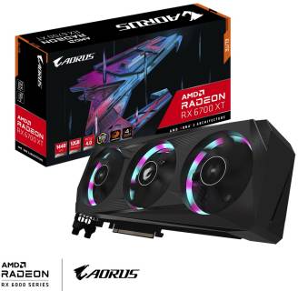 Видеокарта Gigabyte AORUS Radeon RX 6700 XT ELITE 12GB GV-R67XTAORUS E-12GD